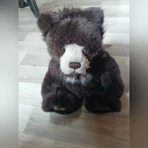 Charming Brown and White Plush Bear 2018 Collection Bears